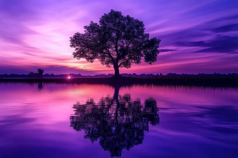 روانشناسی رنگ بنفش