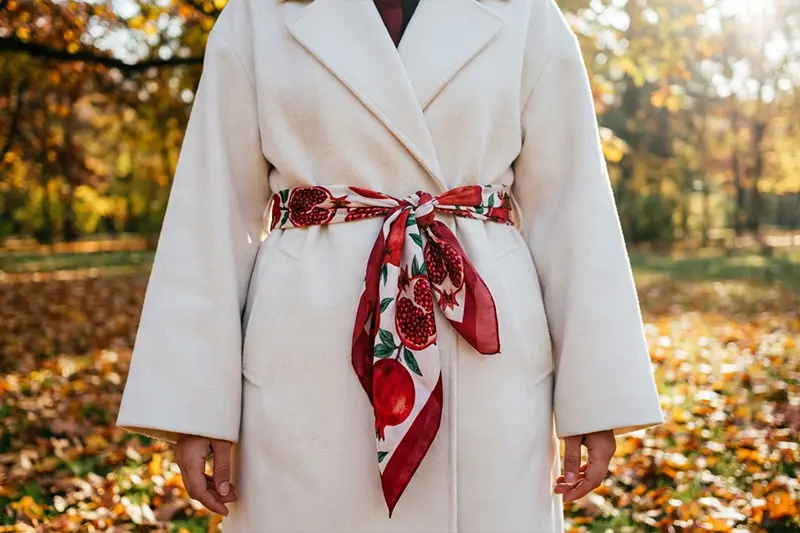 استایل یلدایی | لباس یلدایی با طرح انار