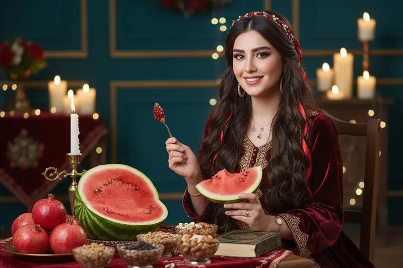 استایل یلدایی